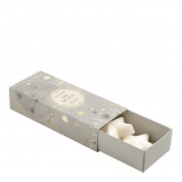 Estuche de 3 decoraciones de cera perfumada fundente Fête Céleste - Thé de Fête