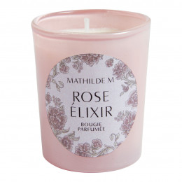 Bougie parfumée Octobre Rose 55 g - Rose Élixir