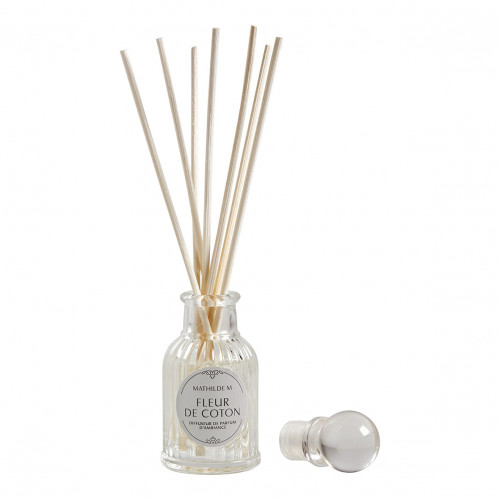 Set descubrimiento difusor vela y decoración perfumada Les Intemporelles - Fleur de Coton