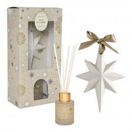Conjunto de difusor de perfume de ambiente e decoração perfumada Fête Céleste - Nuit d'Ambre