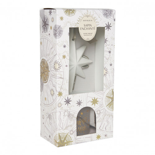 Room fragrance diffuser and scented decor set Celestial Celebration - Sapin Enchanté
