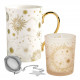 Conjunto vela perfumada e caneca Fête Céleste - Nuit d'Ambre
