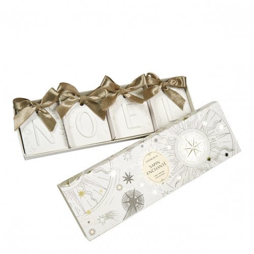 Scented Christmas Letters Set Celestial Celebration - Sapin Enchanté