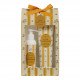 Conjunto perfumado leite corporal e gel de banho - Flor de Laranjeira