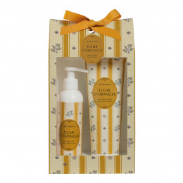 Coffret parfumé lait corps et gel douche - Fleur d'Oranger