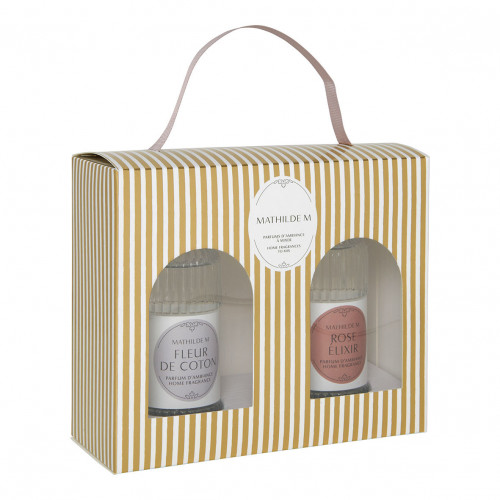 Les Intemporelles Mix & Match Room Fragrance Set 100 ml - Rose Élixir and Fleur de Coton