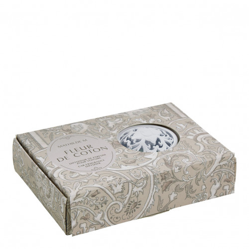Diffuseur de parfum pour voiture - Fleur de coton Diffuseur de parfum pour voiture - Fleur de coton