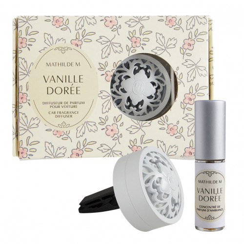 Difusor de perfume para carro - Baunilha Dourada