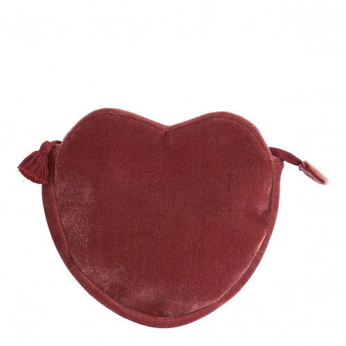 Pochette Corazón de Terciopelo - Rosa
