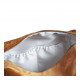 Rectangular Toiletry Bag Yellow Velvet - Large Model