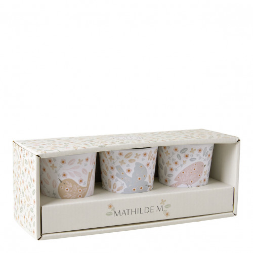 Set of 3 Amour d'Oiseau Glasses