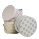 Set of 3 Fête Céleste Storage Boxes