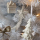 Set of 3 hanging Christmas trees