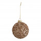 Conjunto de 3 bolas decorativas Cometa com brilhantes em vidro