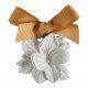 Pouch of 3 scented decorations - Fleur de Mandarine