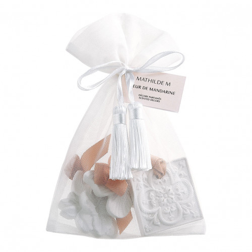 Pochon di 3 decori profumati - Fleur de Mandarine