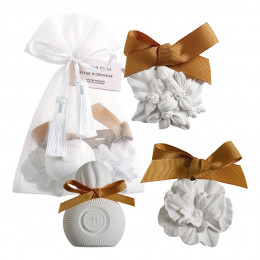 Saquinho de 3 decorações perfumadas - Flor de Laranjeira