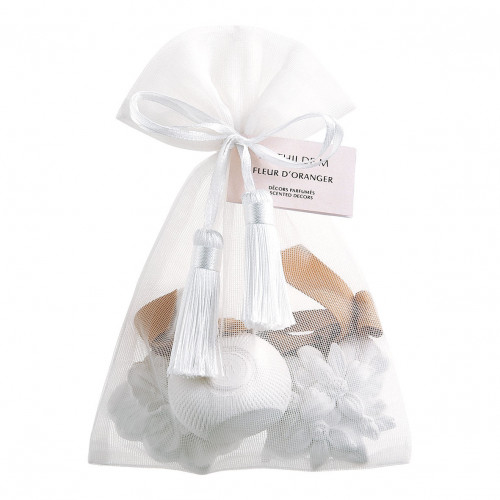 Sacchettino con 3 decorazioni profumate - Fleur d'Oranger