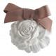 Bolsinha com 3 enfeites perfumados - Rosa Elixir
