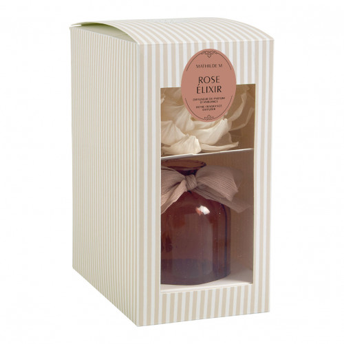 Diffuseur de parfum d'ambiance Solifleur Flora 200 ml - Rose Élixir Diffuseur de parfum d'ambiance Solifleur Flora 200 ml - Rose Élixir