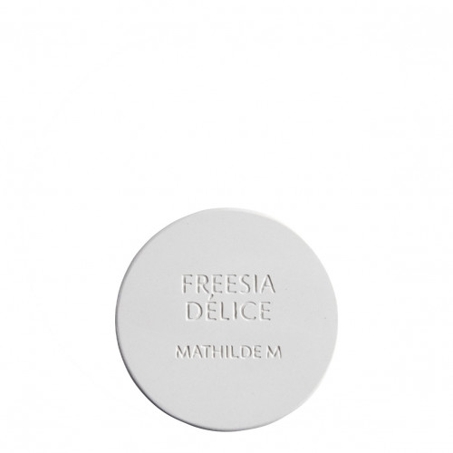 Testeur décor rond en plâtre parfumé - Freesia Délice