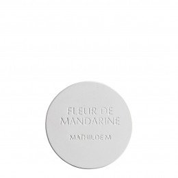 Round scented plaster tester - Fleur de Mandarine