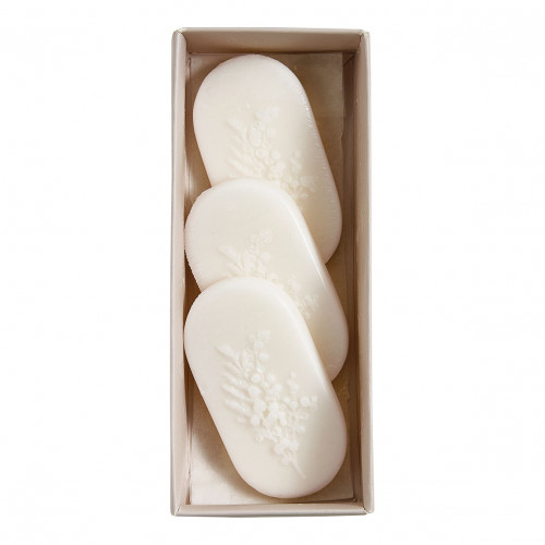 Set de 3 decoraciones fundentes de cera perfumada - Mimosa Joli