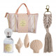 Tote bag gift set with 30 ml room fragrance and scented decorations Bain de Soleil - Perle de Coco