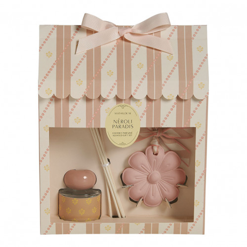 Set diffusore di fragranza per ambiente 40 ml e decoro Bain de Soleil - Néroli Paradis