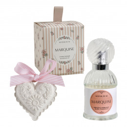 Coffret Les Intemporelles en Fleurs parfum d'ambiance 30 ml et décor parfumé - Marquise