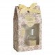 Conjunto perfumado água de toilette 30 ml e bálsamo para as mãos Velours - Soleil Pastel