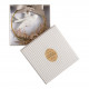 Coroa floral Pomba perfumada - Flor de Tangerina