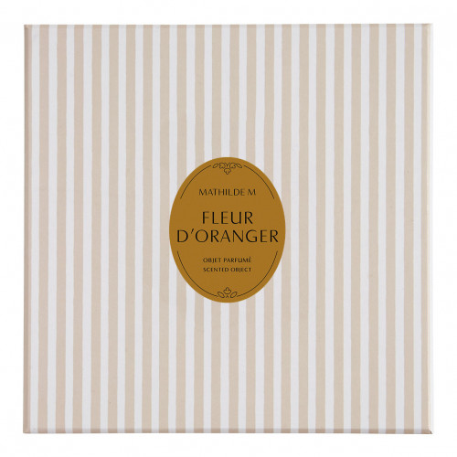 Couronne florale Colombe parfumée - Fleur d'Oranger