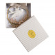 Coroa floral Pomba perfumada - Mimosa Joli