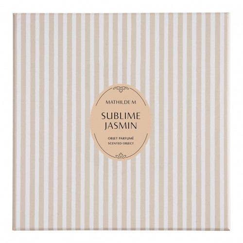 Couronne florale Colombe parfumée - Sublime Jasmin