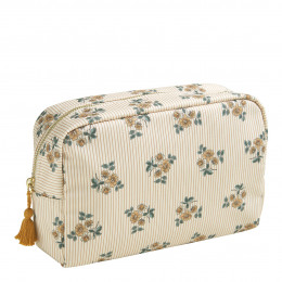 Trousse de toilette rectangulaire Fleur de Mandarine