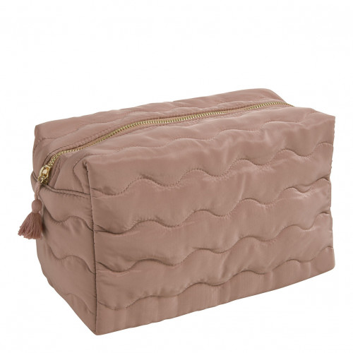 Neceser rectangular Capucine rosa antiguo - Modelo grande