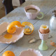 Tulip Stoneware Tea Cup