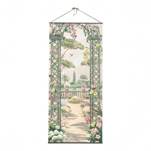 Trompe-l'œil Canvas - Bucolic Garden