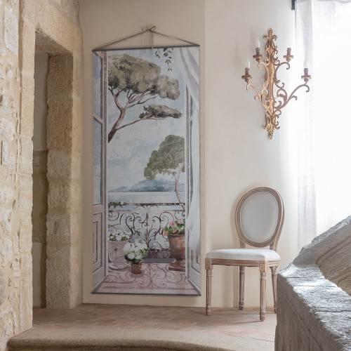 Lienzo trompe-l'œil - Balcón Mediterráneo