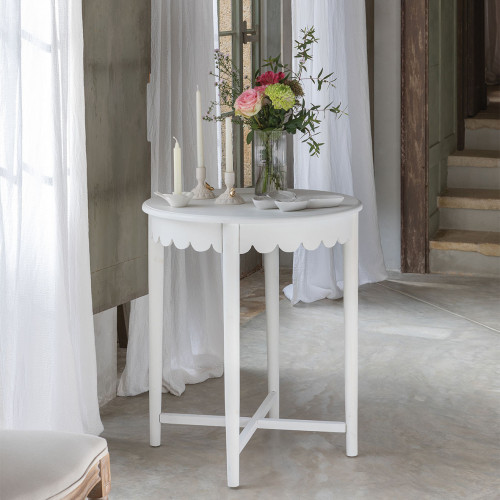 Élise Round Console Table