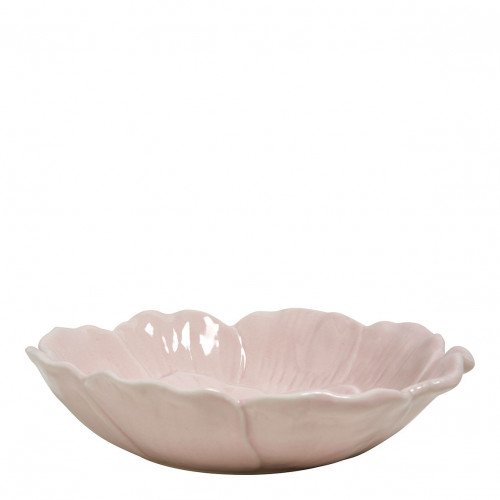 Large Stoneware Tulip Bowl - ⌀ 19 x 4.7 cm