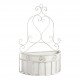 Set de 2 supports muraux pour plantes en métal