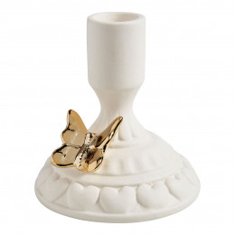 Candelabro de pie Mariposa en cerámica