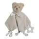 Beige Toudoux Teddy Bear with teething ring