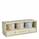 Set of 3 glasses Une hirondelle a fait le Printemps