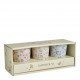 Set of 3 glasses Une hirondelle a fait le Printemps