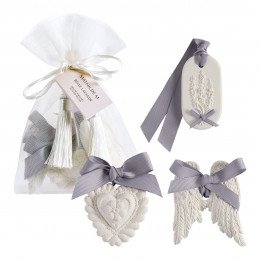 Pouch with 3 scented decorations - Belle Lavande