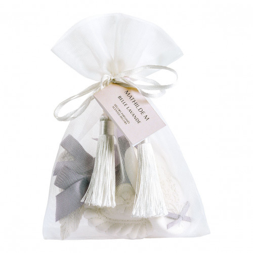 Pochon di 3 decorazioni profumate - Belle Lavande