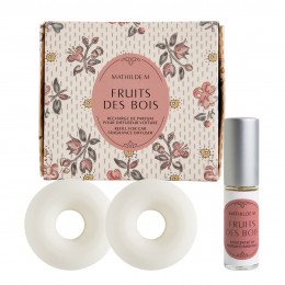 Recharge de parfum pour diffuseur de voiture - Fruits des Bois Recharge de parfum pour diffuseur de voiture - Fruits des Bois